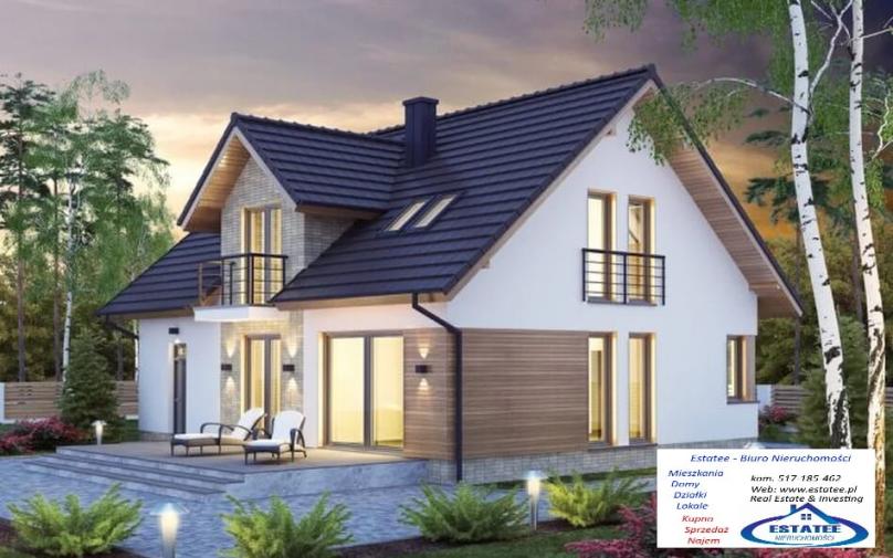 Krzywe gm. Suwałki- nowy dom na sprzedaż