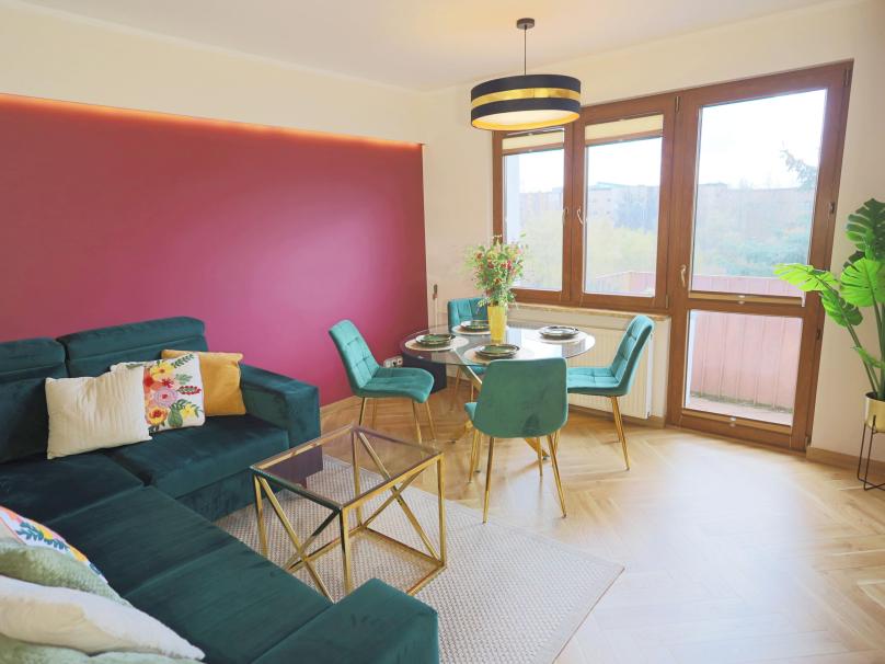 Suwałki, ul. Chopina - komfortowe, w pełni umeblowane mieszkanie - 48 m²