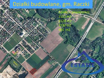 Działki budowlane Raczki, Nowe osiedle.