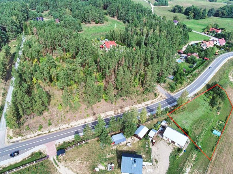 Działka budowlana 1863 m2, Lipniak, gm. Suwałki