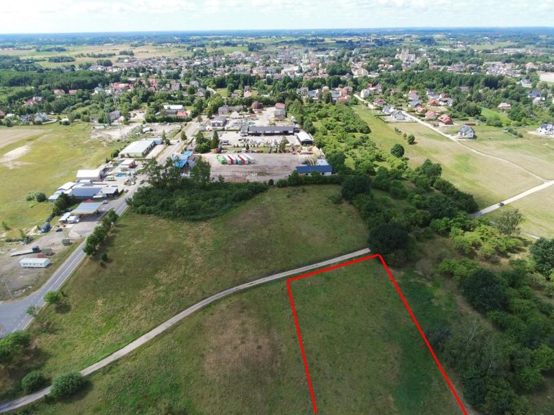 Działka przemysłowa, m.Sejny o pow. 1.0430 ha.
