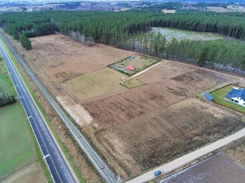 Działka pod zabudowę - 7680 m2, Okuniowiec, gm. Suwałki
