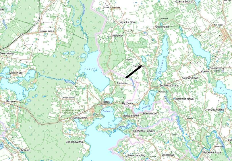 Remieńkiń, gm. Krasnopol (4,9017 ha) - Działka na sprzedaż 