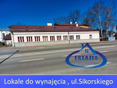 Do wynajęcia lokale handlowo-usługowe przy ul.Sikorskiego w Suwałkach