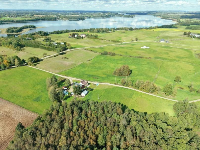 Krasnogruda, działki budowlane z mediami w Gminie Sejny
