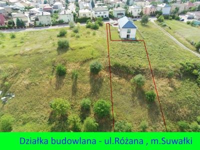 Działka budowlana, ul.Różana m.Suwałki