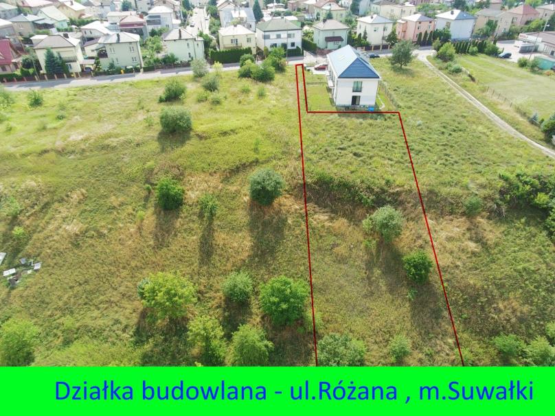 Działka budowlana, ul.Różana m.Suwałki