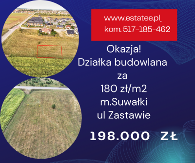 ul. Zastawie, działka budowlana