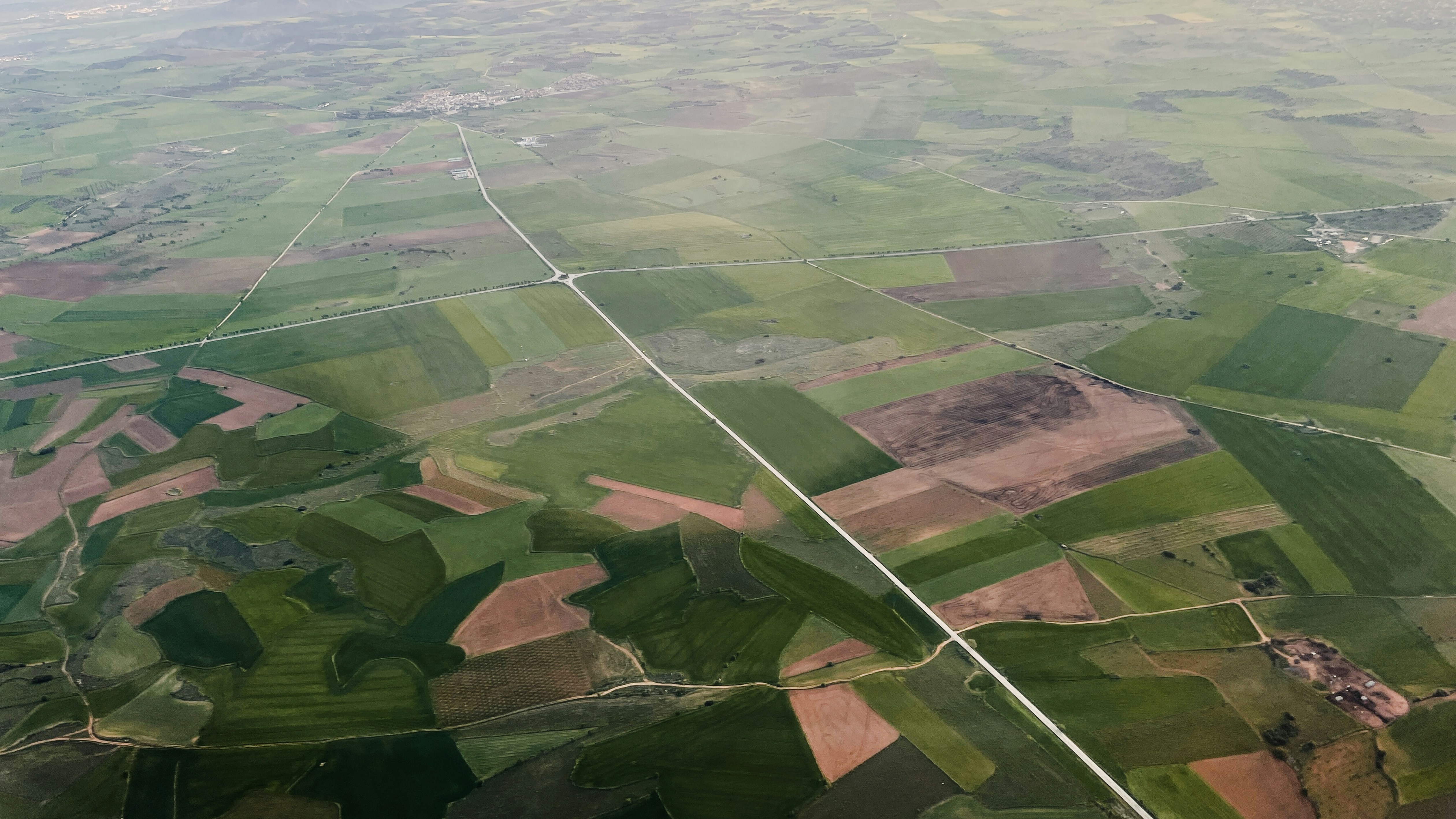 działki inwestycyjne Suwałki panorama z lotu ptaka